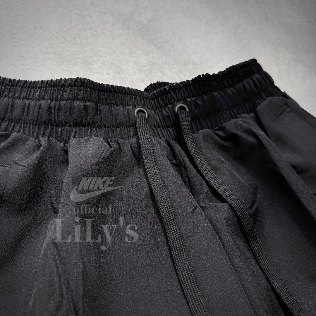 7新品未使用　NIKE上下セットアップ　Ｌサイズ　ウーブン　ブラック　バスケ