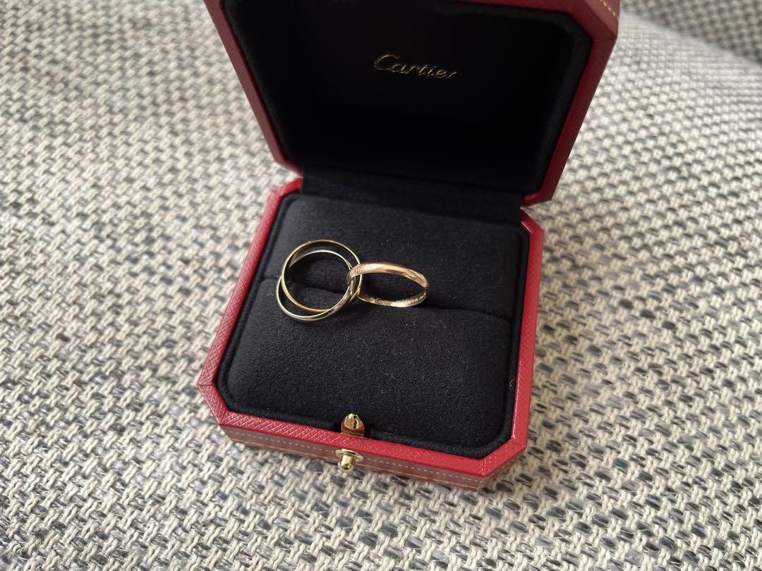 Cartier トリニティリング　スモールサイズ　50（10号）