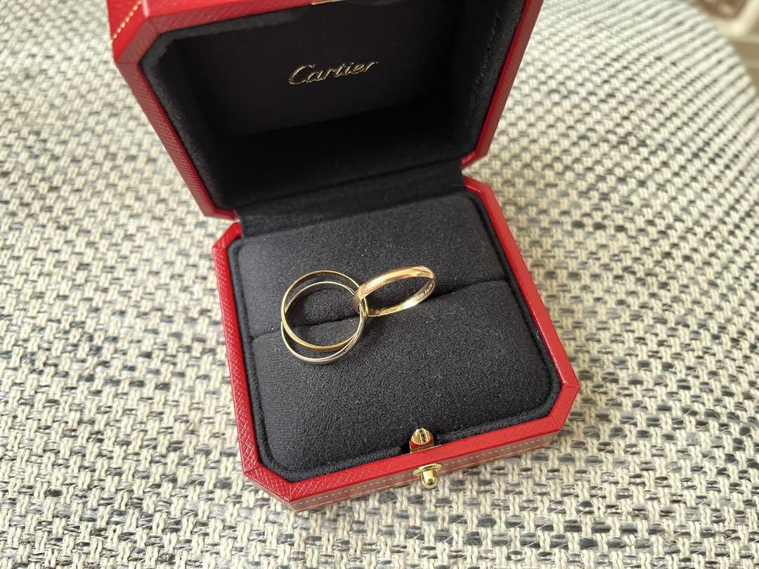 Cartier トリニティリング　スモールサイズ　50（10号）