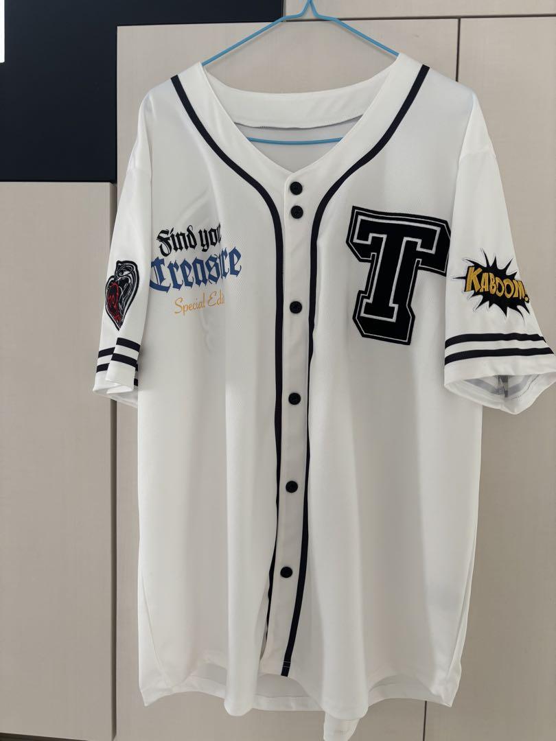 トレジャーB.O.M.B. Treasure 特別版ベースボールシャツTシャツ