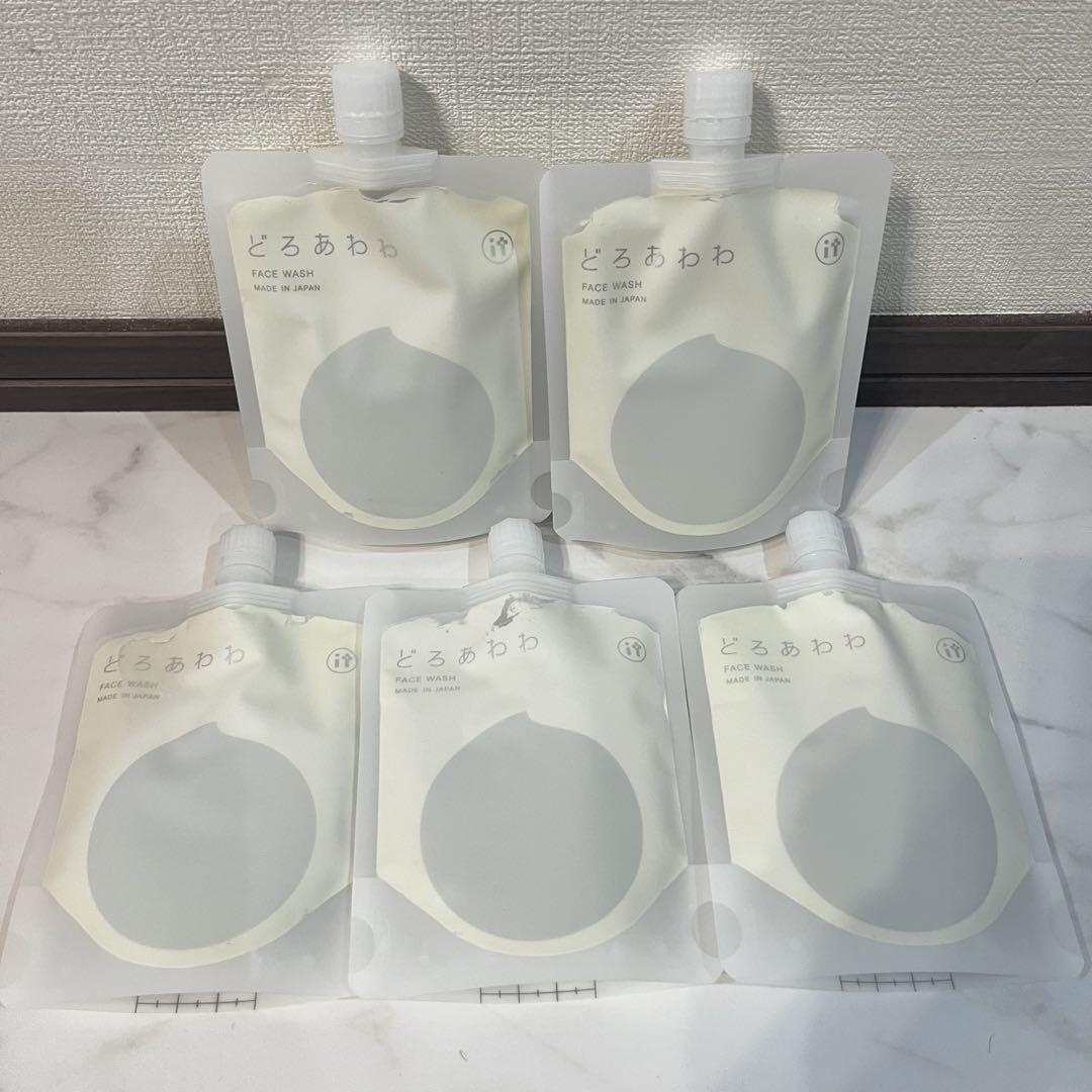 どろあわわ洗顔n 110g 5個セット どろあわわ どろ豆乳石鹸 110g×5パックセット 洗顔石鹸 洗顔料
