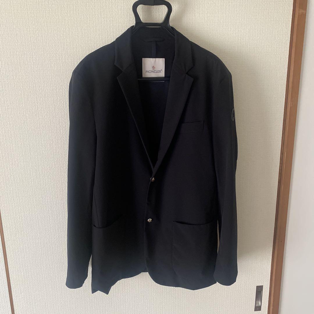 MONCLER ブラックテーラードジャケット