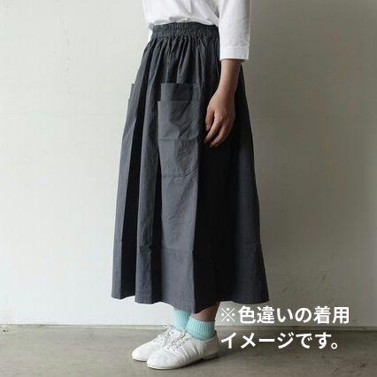 美品◆homspun ホームスパン　スカート　ダブルポケット　シーチング　M