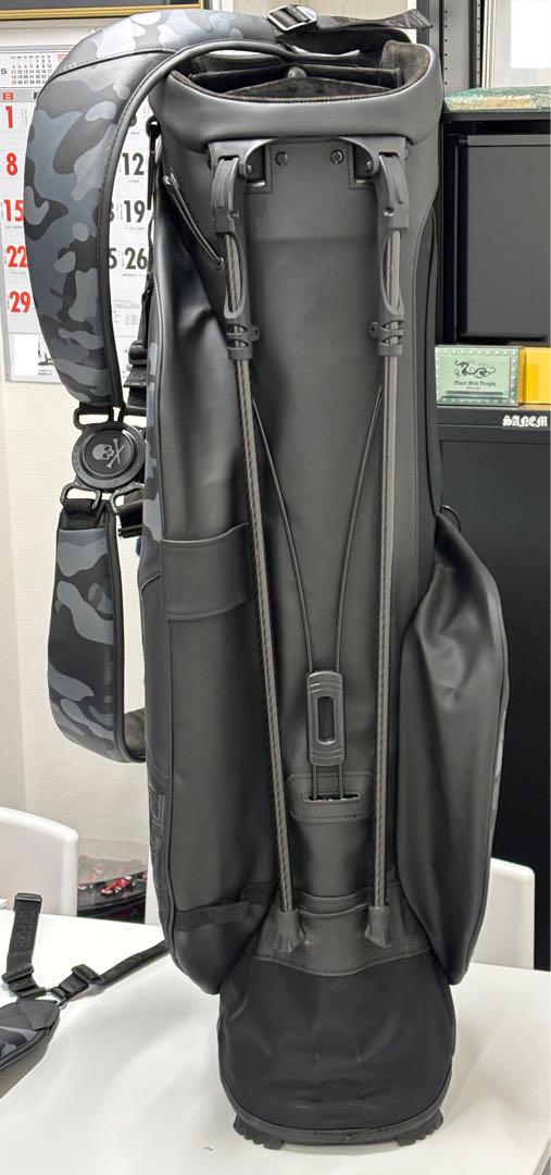 美品　G／FORE　ジーフォア　キャディバッグ　カモフラージュ柄　ブラック