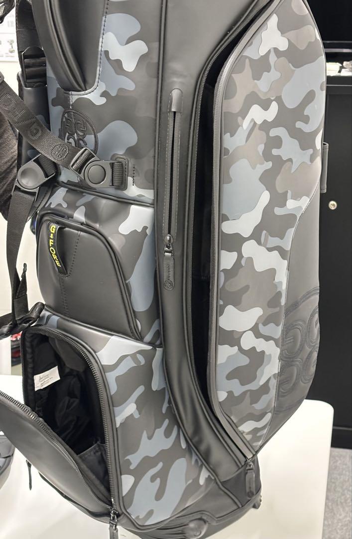 美品　G／FORE　ジーフォア　キャディバッグ　カモフラージュ柄　ブラック