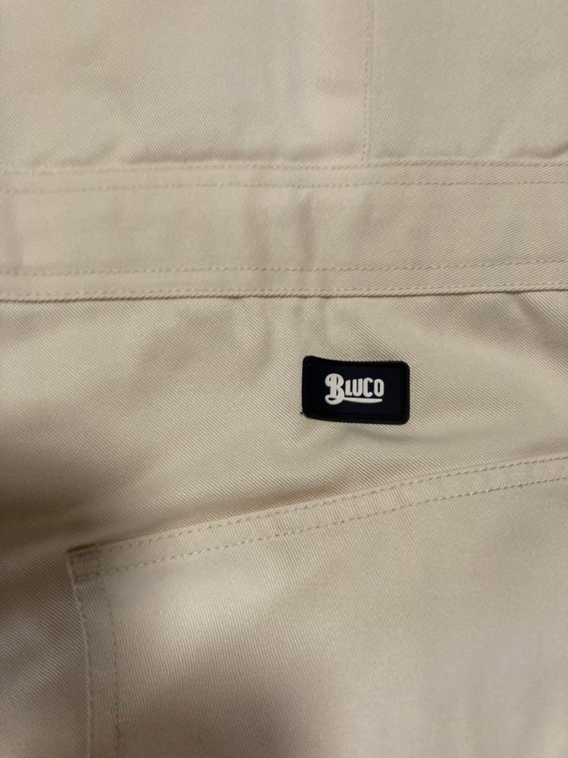 最終値下げ　ブルコ　Blueworkgarment Lサイズ アイボリーつなぎ