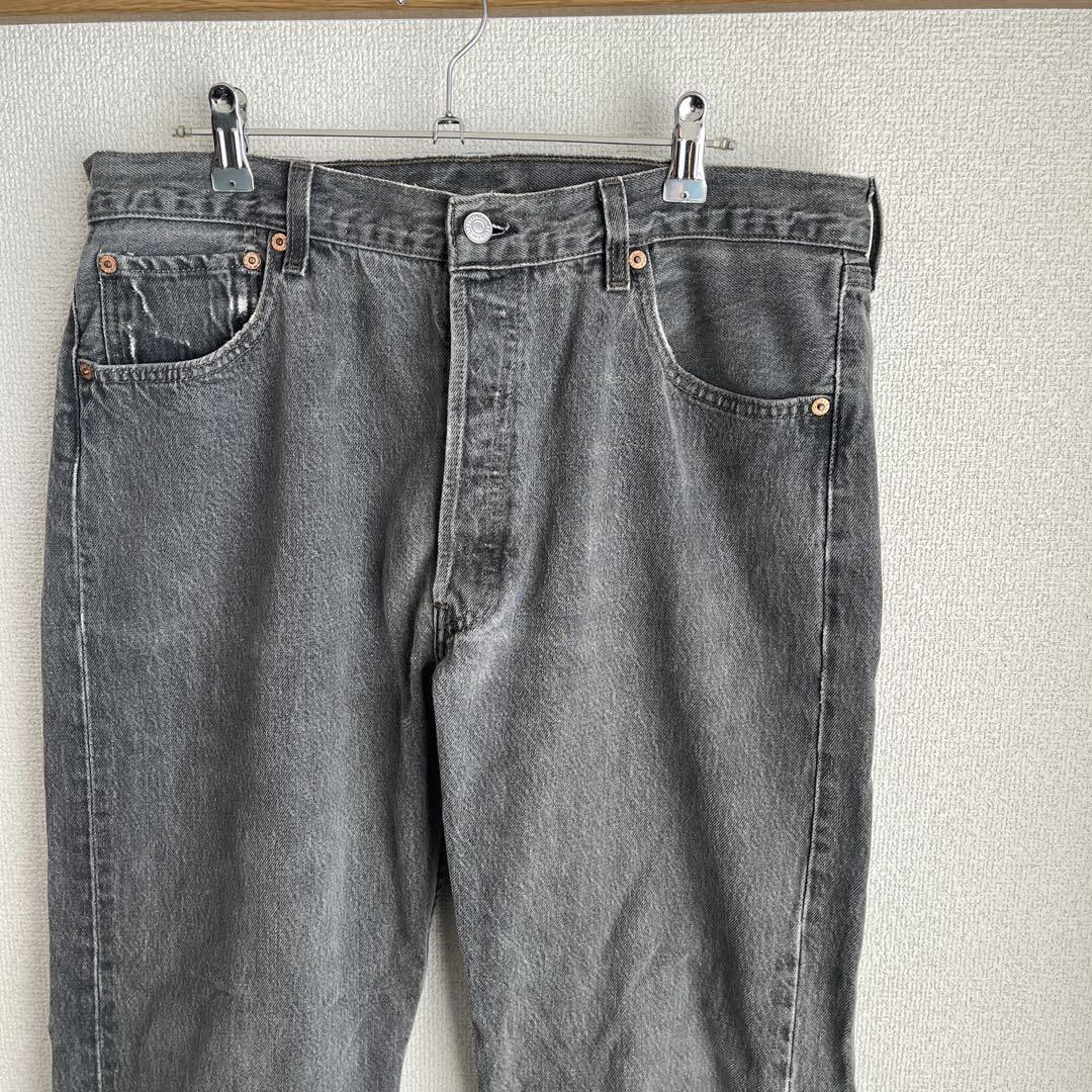 90s Levi's501 先染めブラック USA製　W36L30