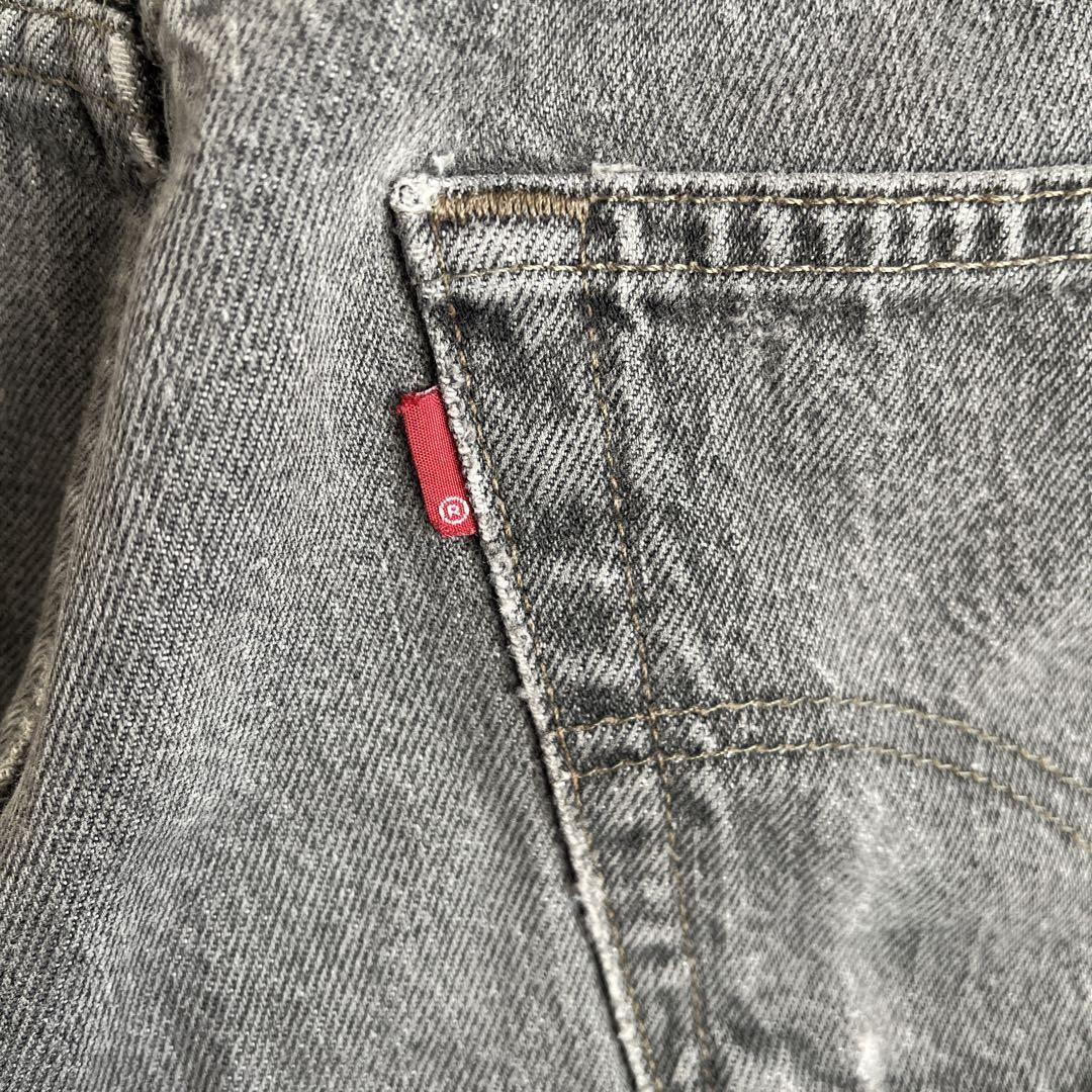 90s Levi's501 先染めブラック USA製　W36L30