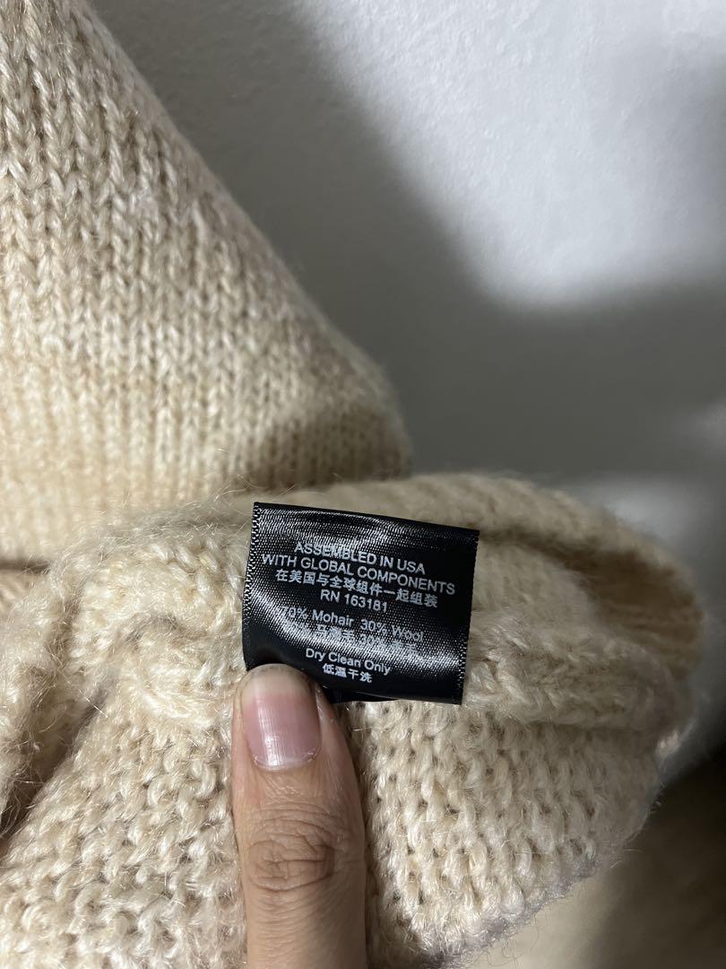 RHUDE モヘアカーディガン