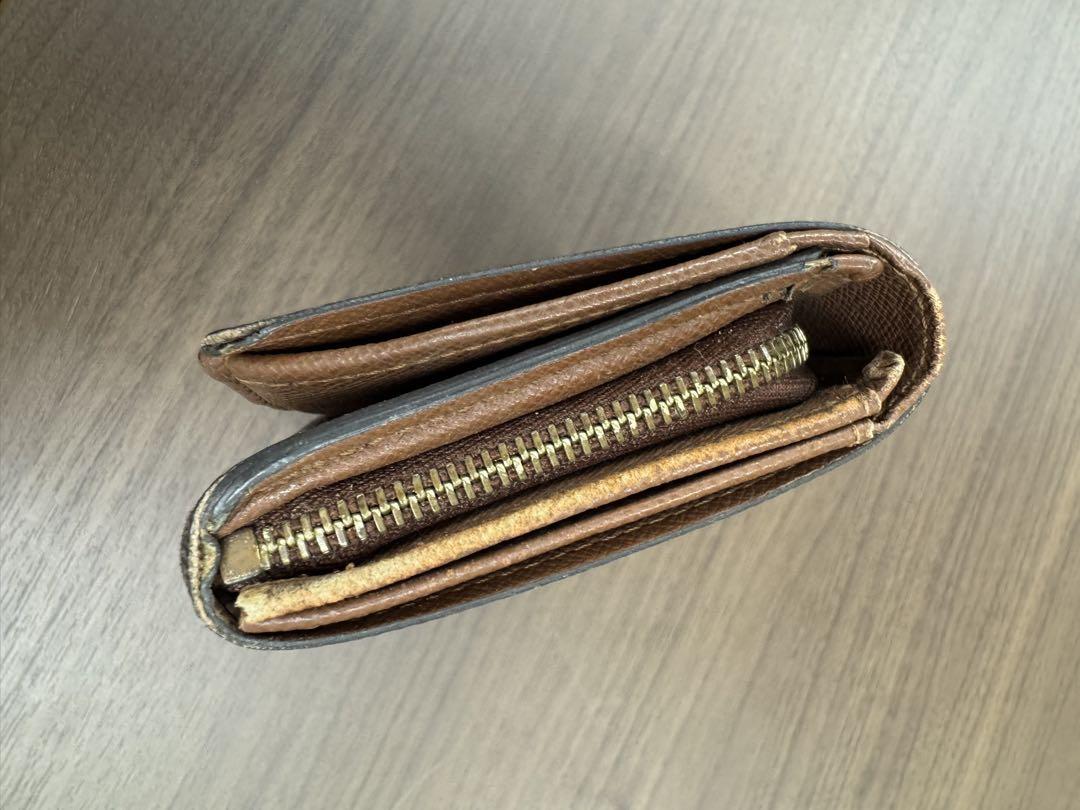 【財布】LOUIS VUITTON 2つ折 L字ファスナー財布