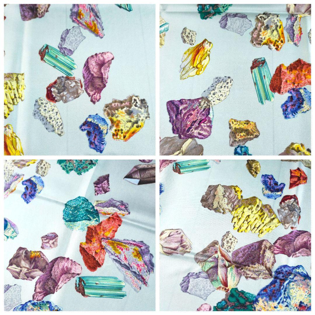 ☘️美品☘️エルメス 鉱物 mineraux スカーフ カレ90 - メルカリ