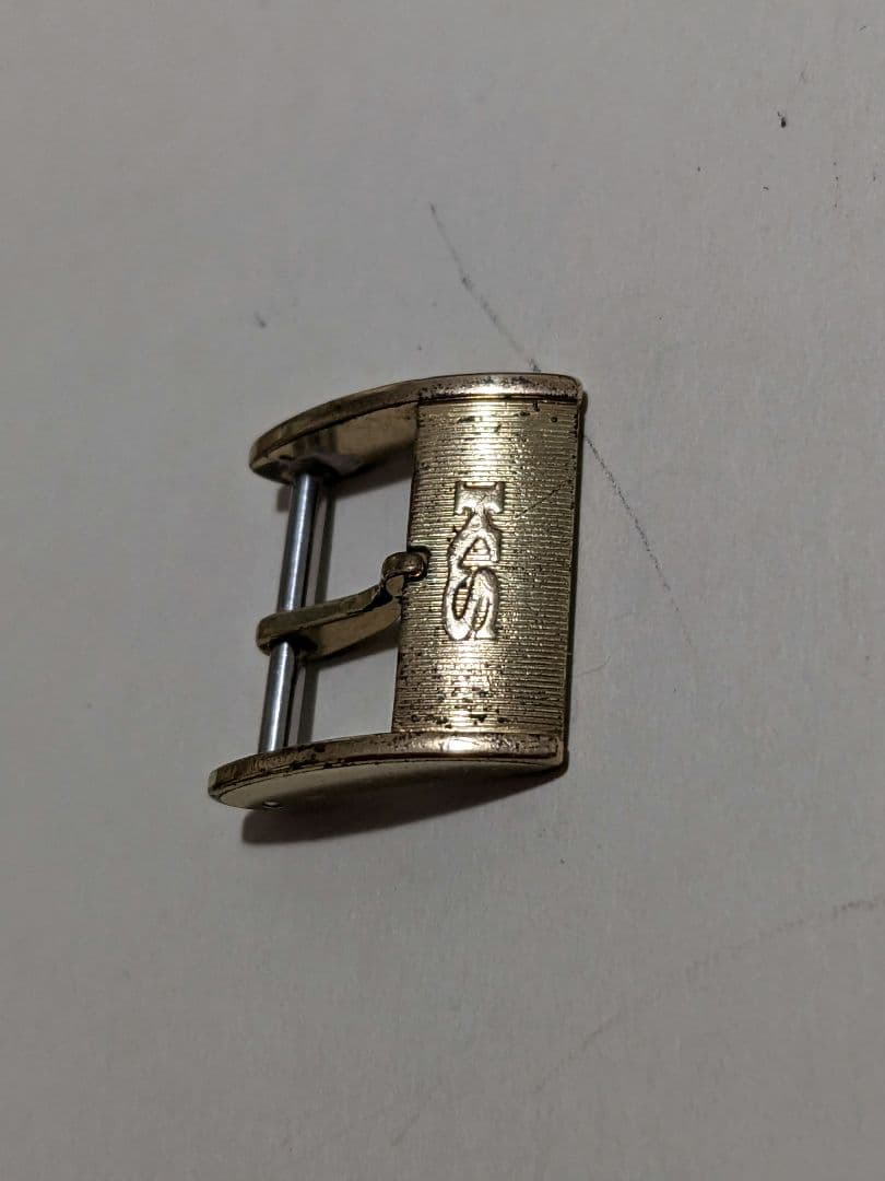 クリスマスツリー特価! キングセイコー15ミリ金色尾錠 キングセイコー