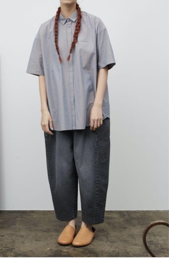 Dulcamara ドゥルカマラ Sスリーブトレンチシャツ フリー 美品
