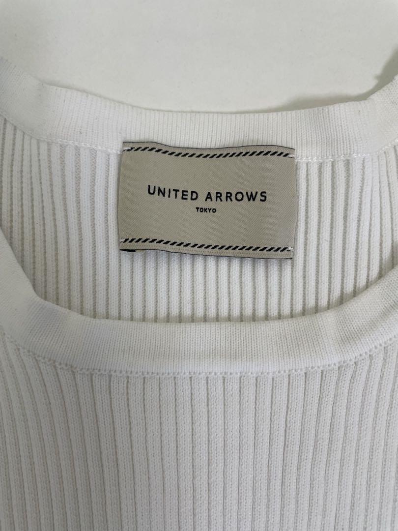 ユナイテッドアローズ UNITED ARROWS ボーダーニット フレア