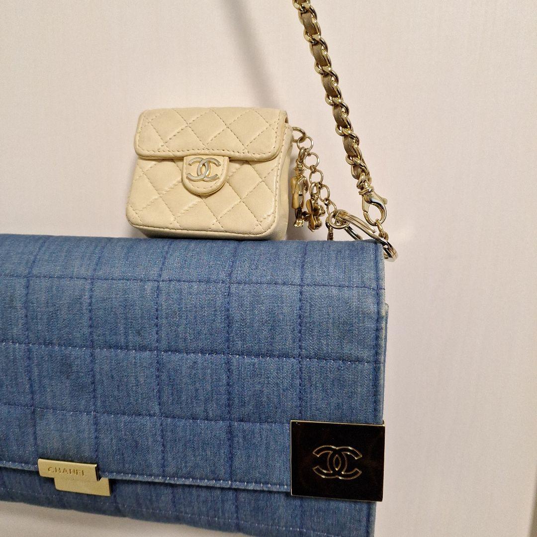 CHANEL チェーンバッグ チャーム 二点 セット売り CHANEL チェーンバッグ チャーム 二点 セット売り