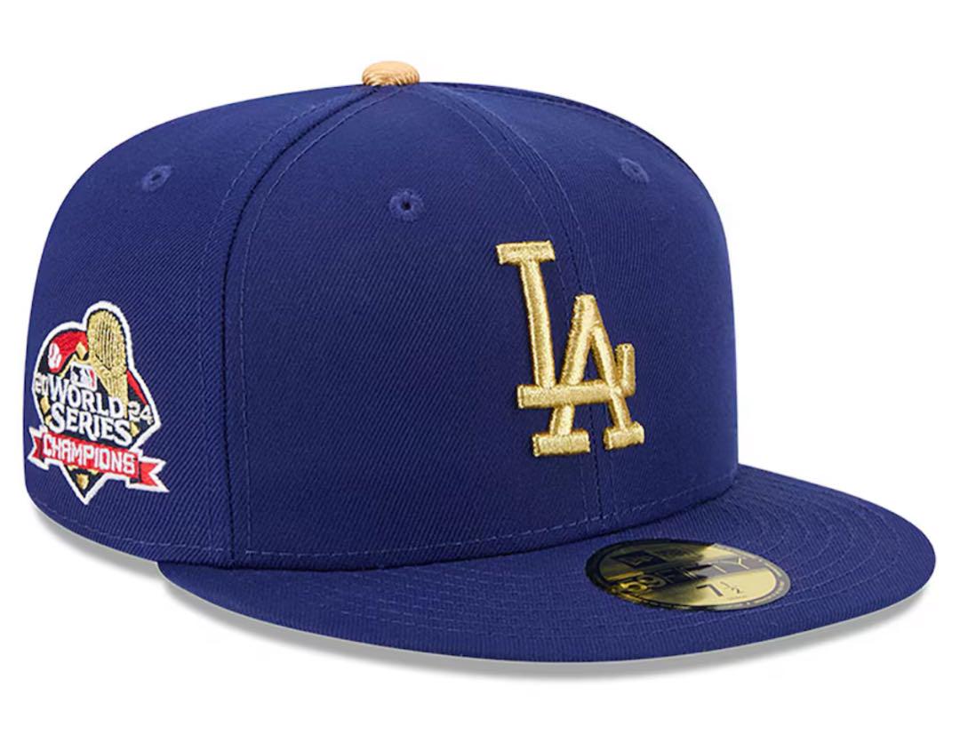 ドジャースゴールドコレクション ニューエラキャップ 59FIFTY 7 3/8
