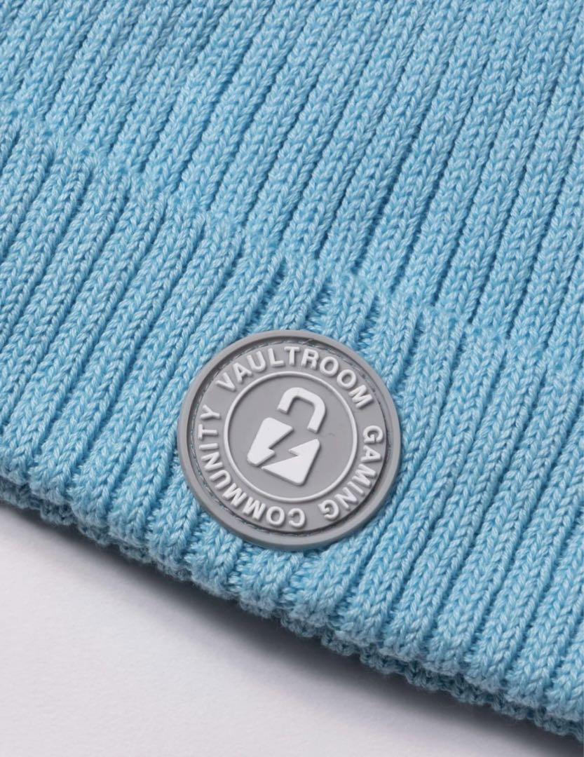 帽子 vaultroom VGC PATCH BEANIE / BLU VGC PATCH BEANIE / BLU －vaultroom