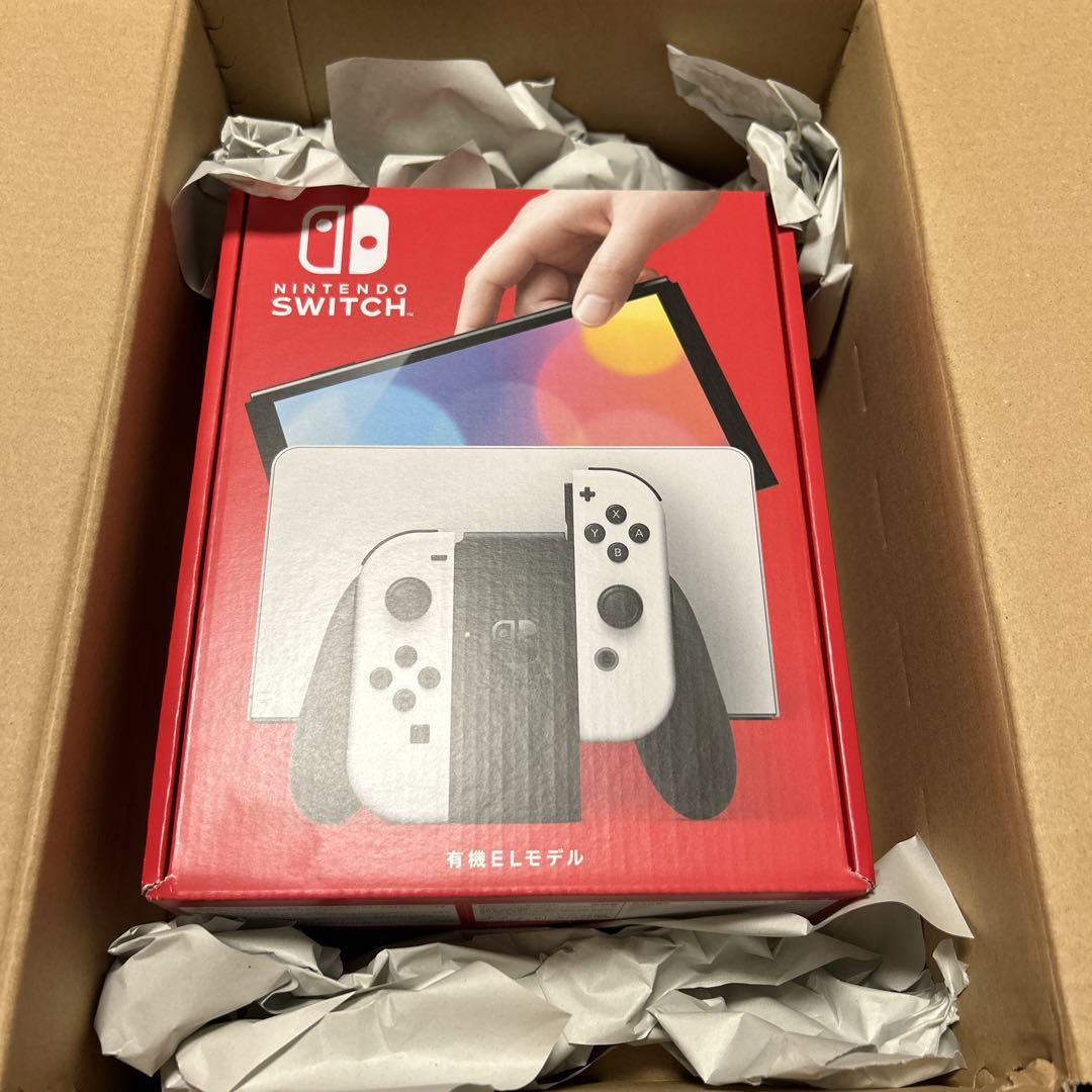 【新品・未使用】Nintendo Switch 本体　有機EL ホワイト 新品未開封 Nintendo Switch 有機ELモデル本体 ホワイト