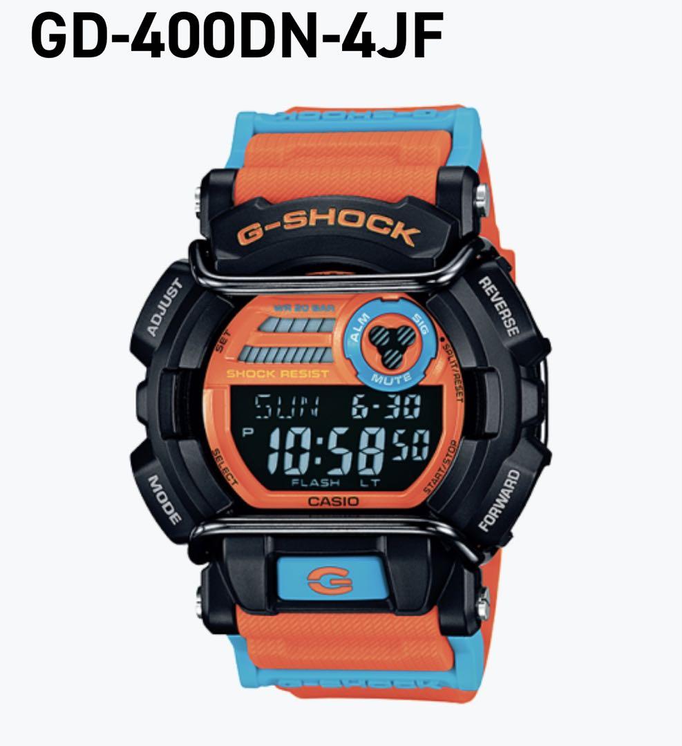 未使用品G-SHOCK デジタル腕時計 オレンジ　レアカラー