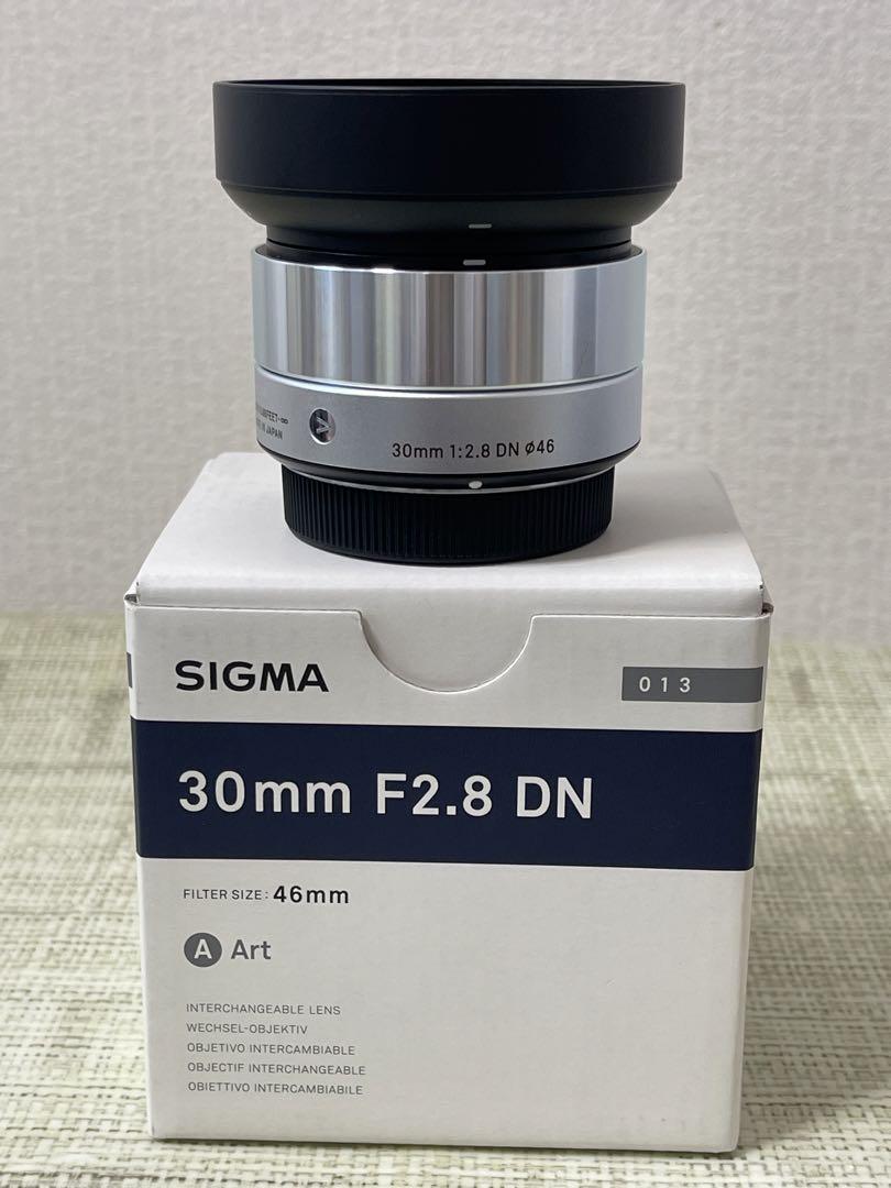 Sigma シグマ 30mm F2.8 DN マイクロフォーサーズ用 シルバー