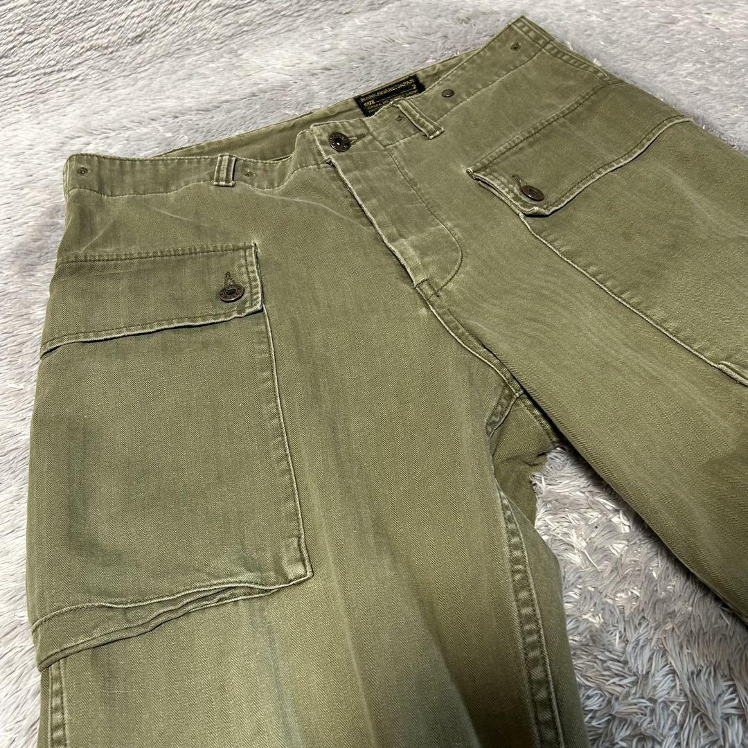 MARKAWARE マーカウェア M-44TYPE モンキーパンツ サイズ2 パンツ