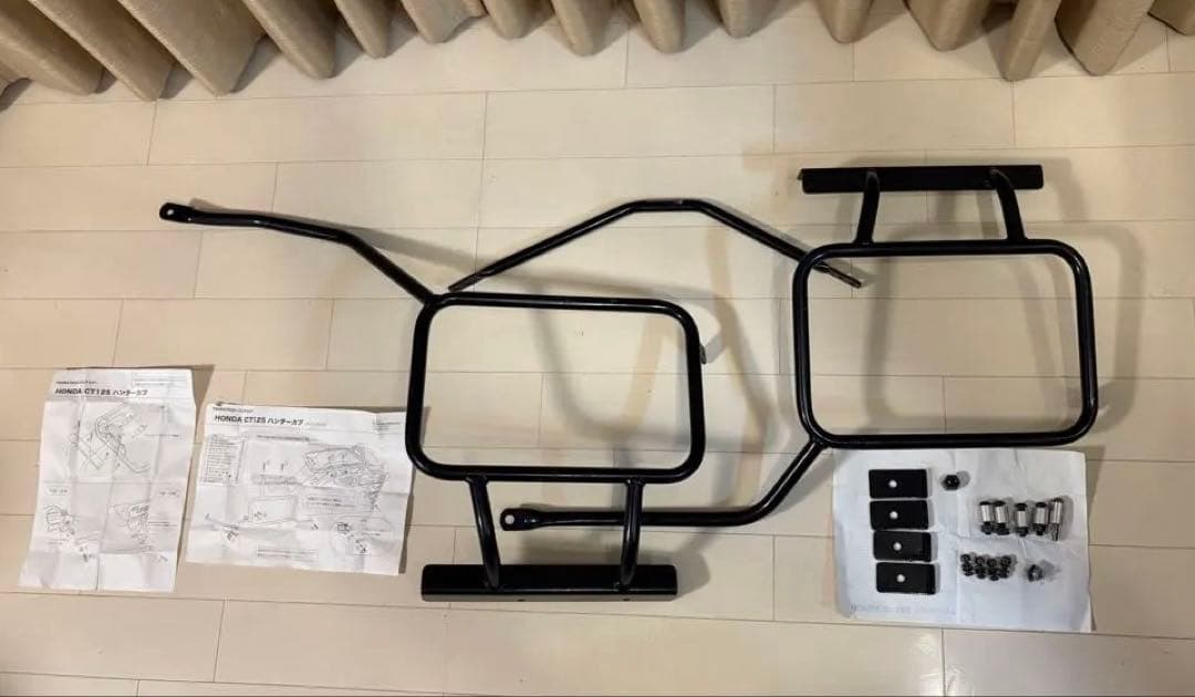 CT125 ハンターカブ JA55用 ツアラテック ツアーテックパニアフレーム CT125 ハンターカブ JA55用 ツアラテック ツアーテックパニアフレーム