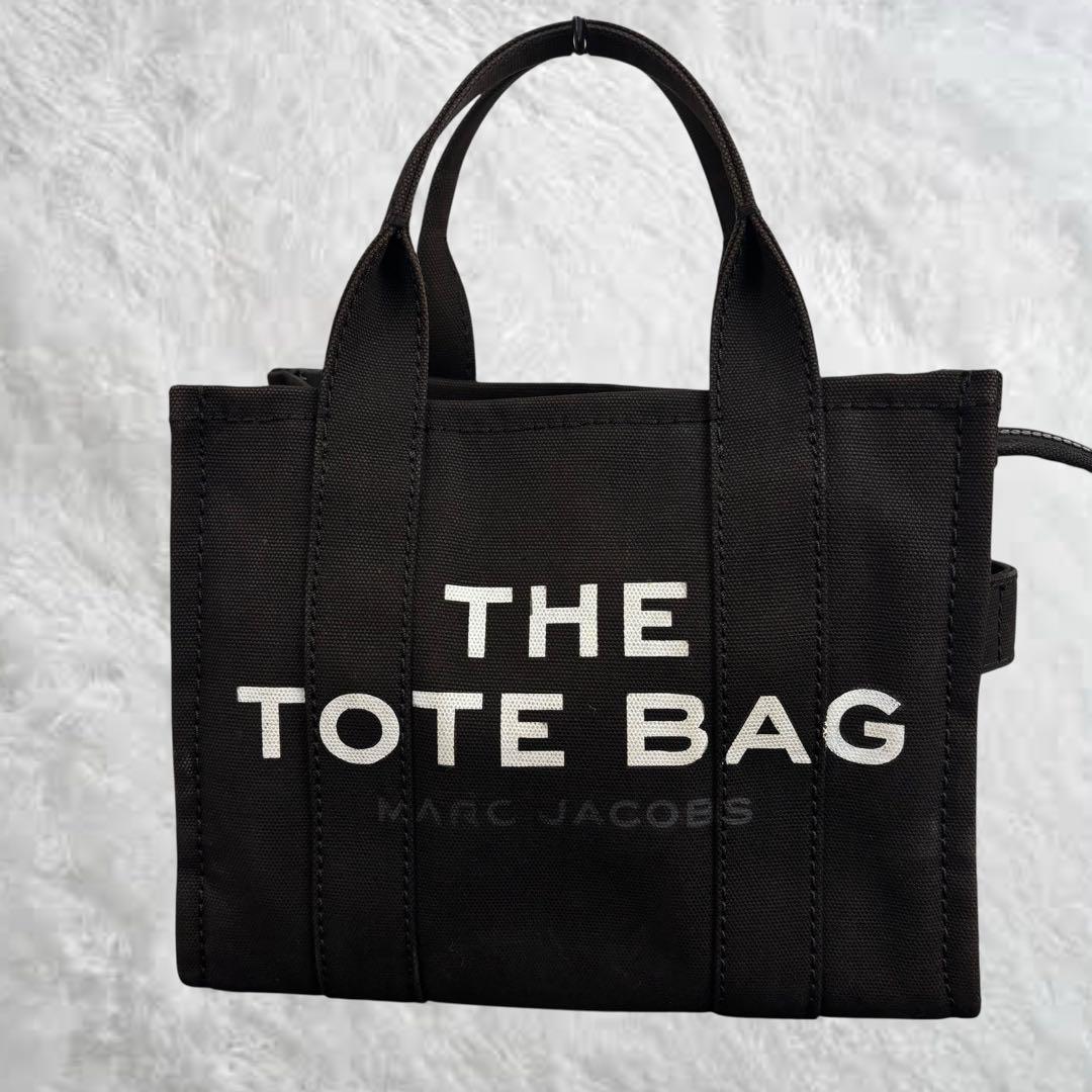 みかんマークジェイコブス　キャンバス　トートバッグ　トラベラー　スモール