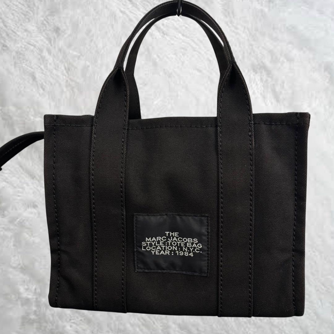 みかんマークジェイコブス　キャンバス　トートバッグ　トラベラー　スモール
