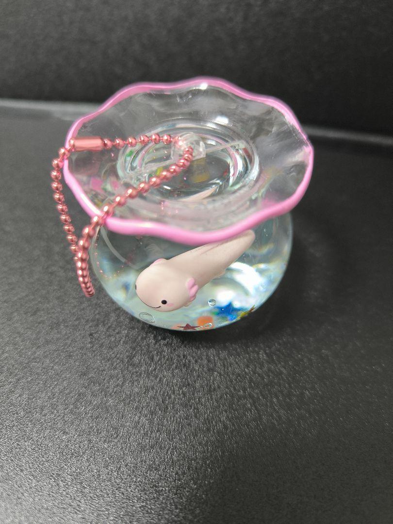 金魚鉢　★　オイルチャーム
ウーパールーパ５個　ペンギン５個