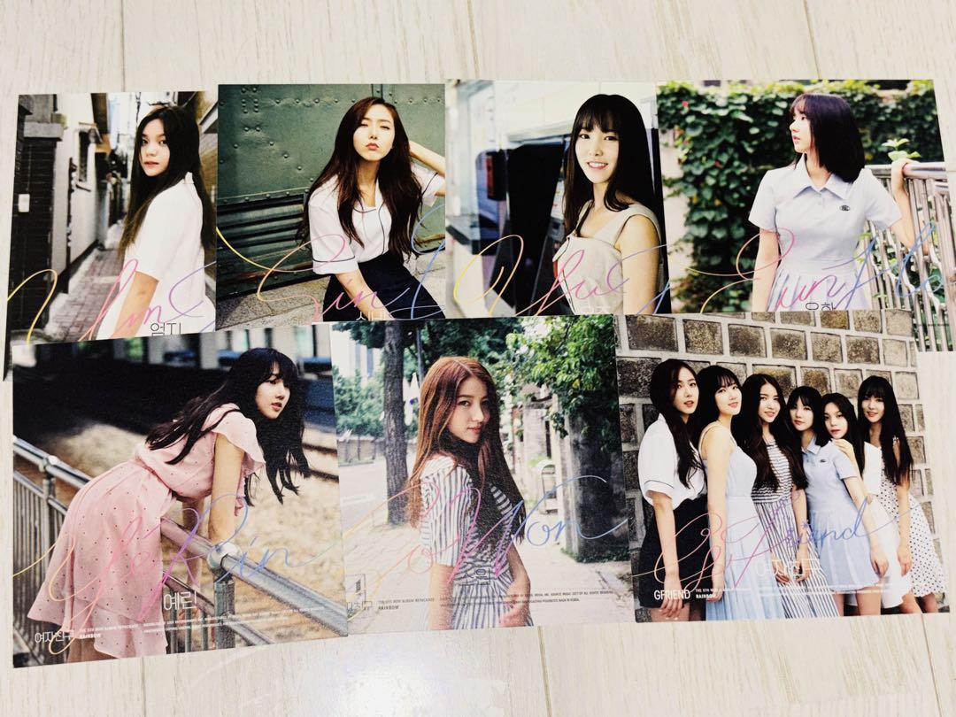 GFRIEND Rainbow サイン入りミニアルバム GFRIEND Rainbow サイン入りミニアルバム