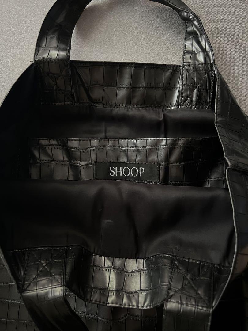 SHOOP  APORIA TOTE BAG – BLACK