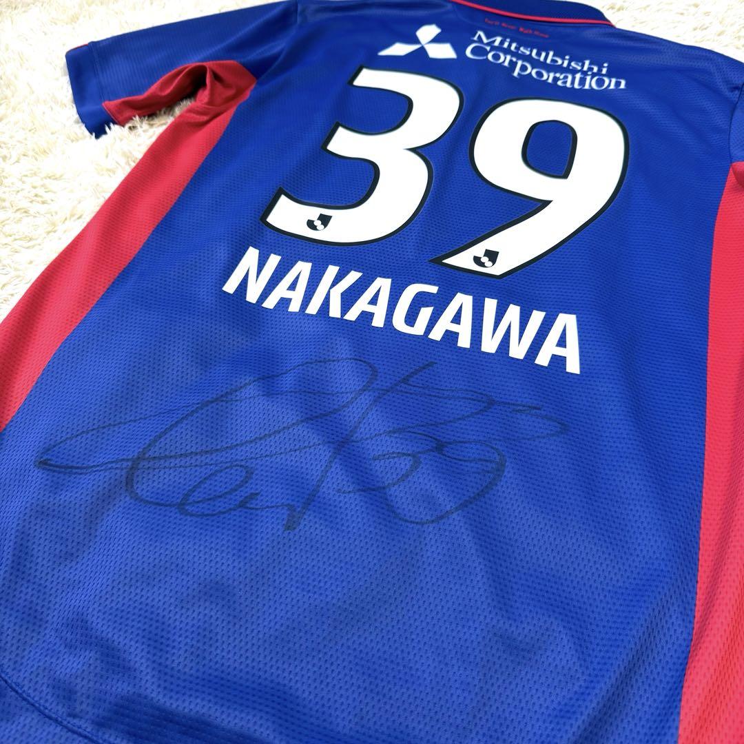 FC東京 仲川輝人 直筆サイン入り オーセンティック ユニフォーム