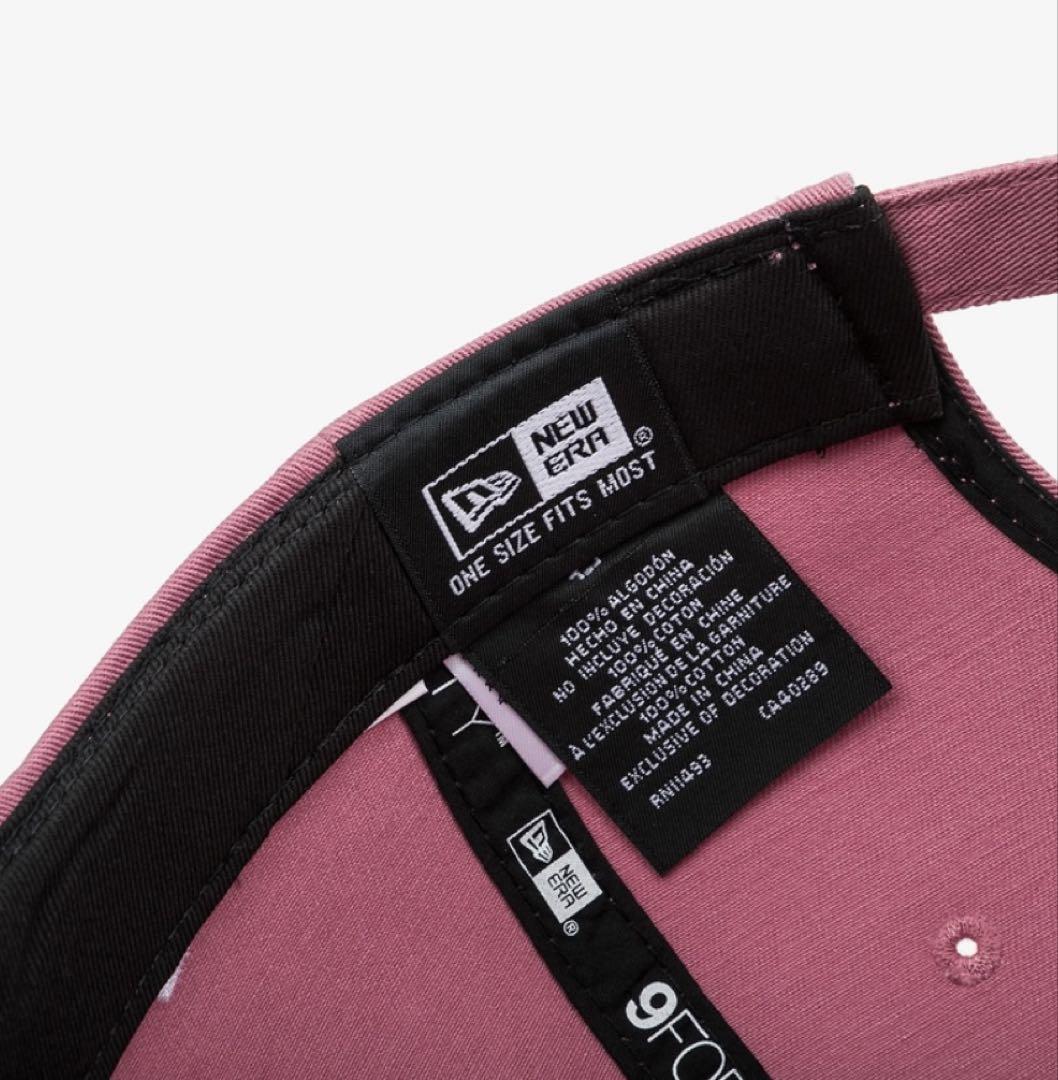 ♦New Era♦NY ミニロゴ CASSIS ピンク 9THIRTY シンセティックスウェード ニューヨーク・ヤンキース