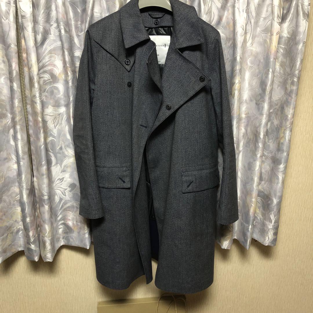 クララMACKINTOSH × HYKE チェスターコートグレー サイズ1