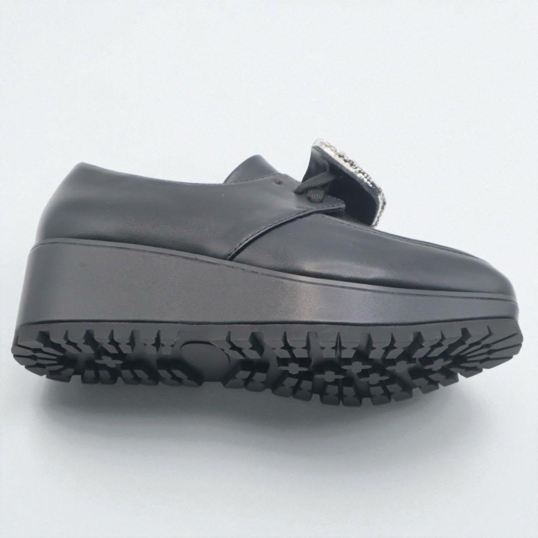 新品 セルフォード ローファー 厚底 黒 2161 新品 セルフォード ローファー 厚底 黒 2161