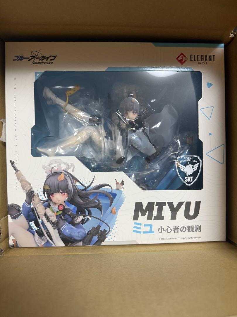 エレガント　ブルーアーカイブ　ミユ　小心者の観測　1/7スケールフィギュア