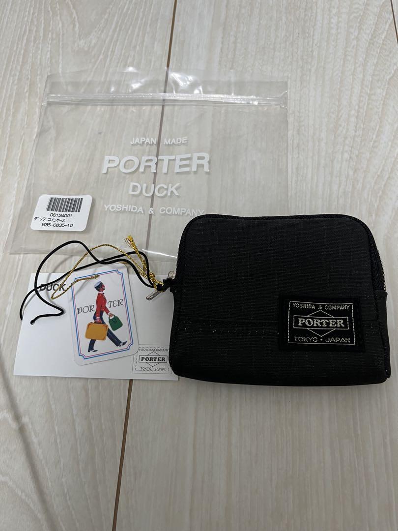 【未使用品】PORTER /ポーター ダック コインケース ブラック 未使用】PORTER DUCK ポーター ダック コインケース ブラック
