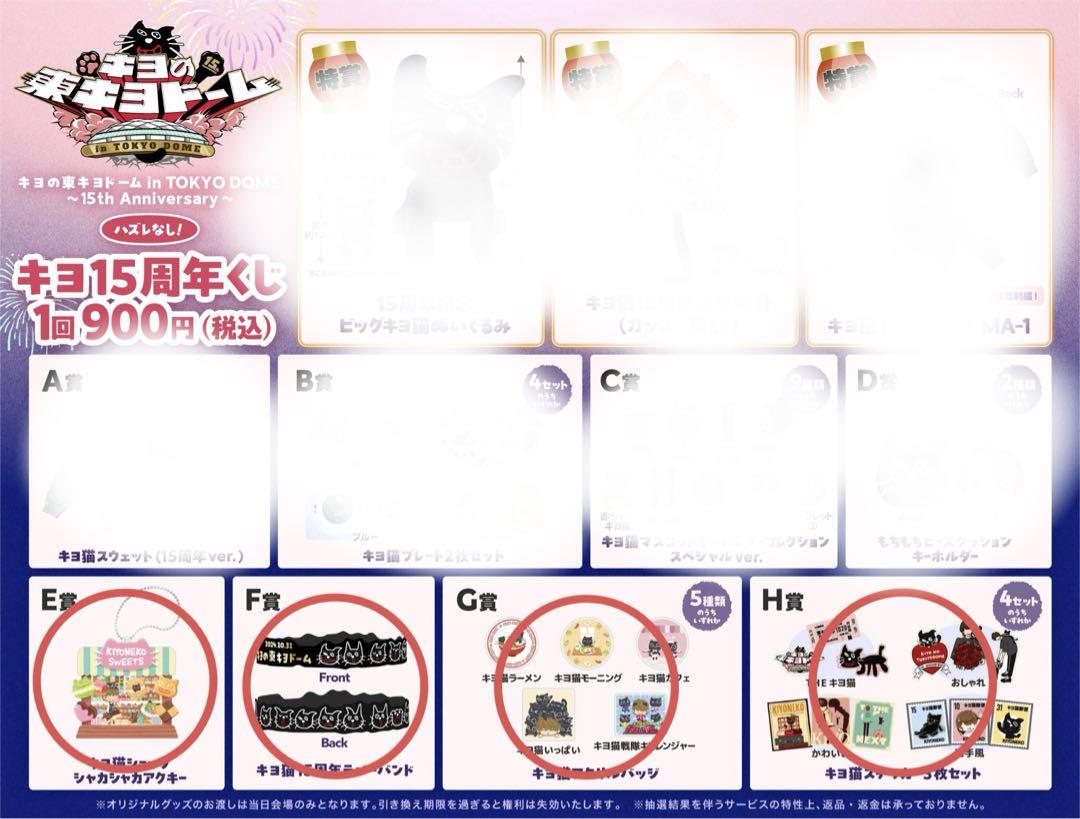 東キヨドーム 一番くじ まとめ売りセット