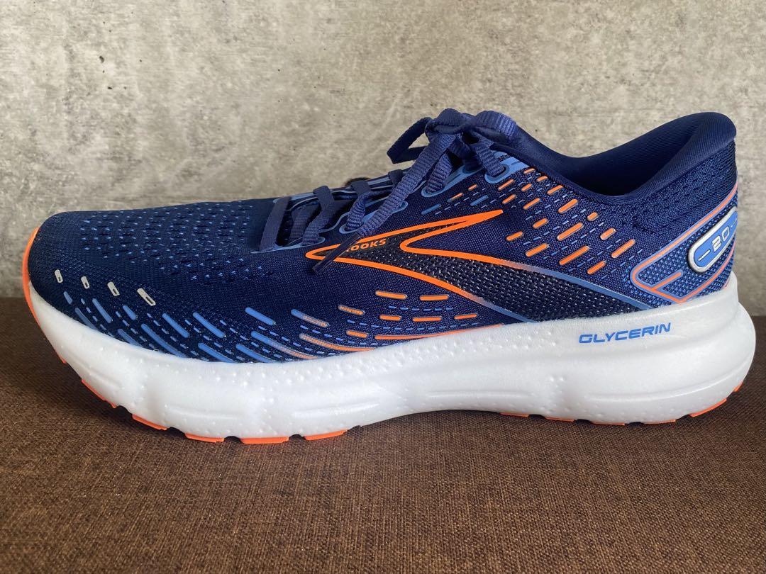 Brooks Glycerin 20 ネイビー/オレンジ
