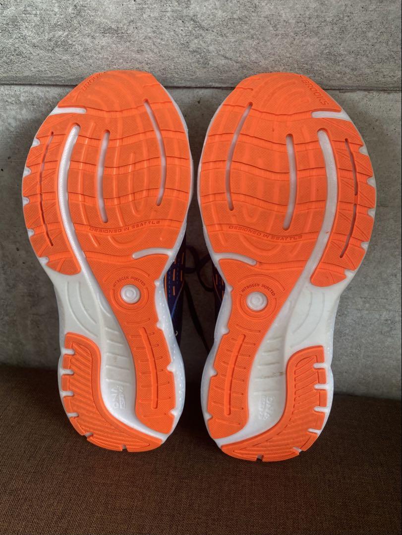 Brooks Glycerin 20 ネイビー/オレンジ