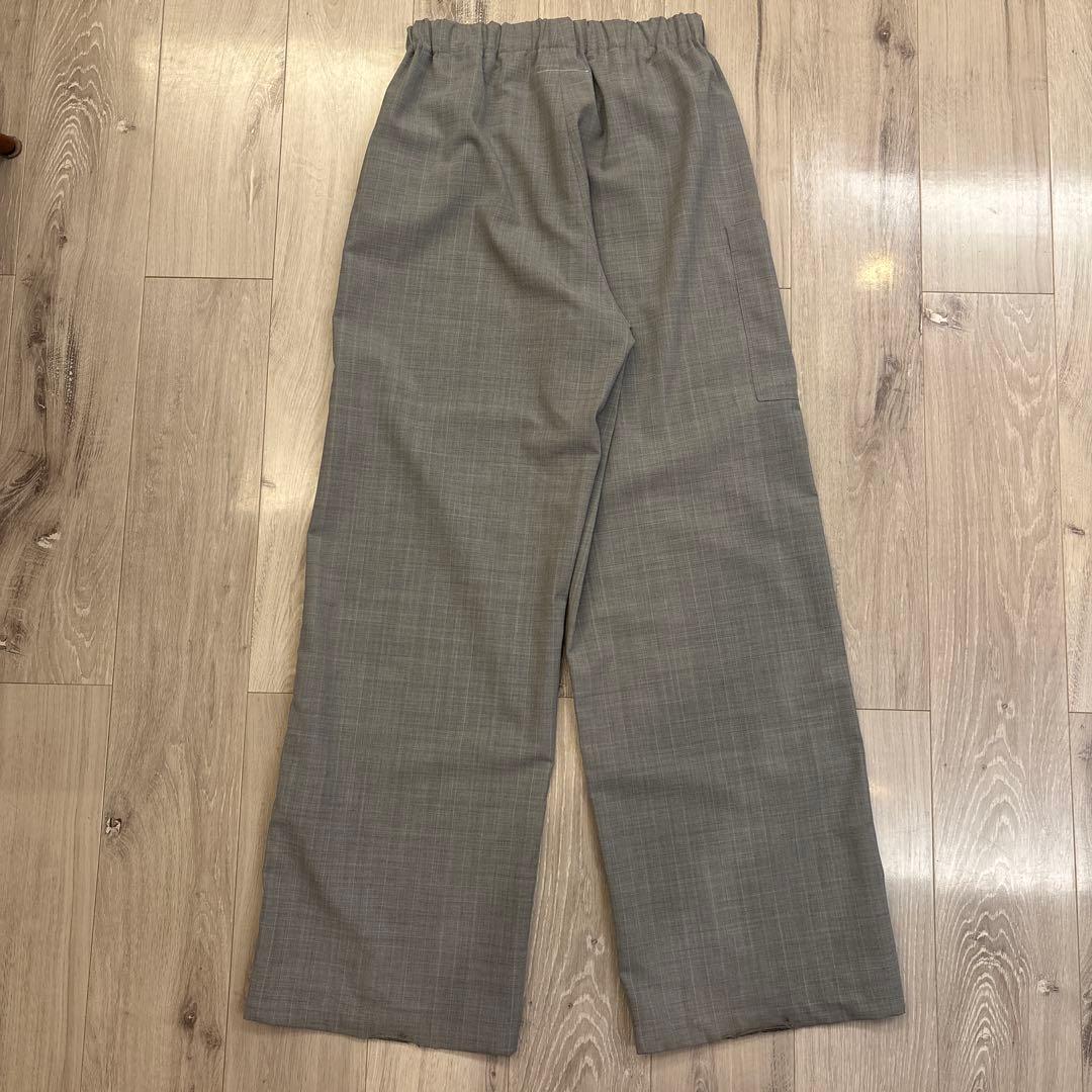 MM6 ゴムスラックス グレー MM6 ゴムスラックス グレー