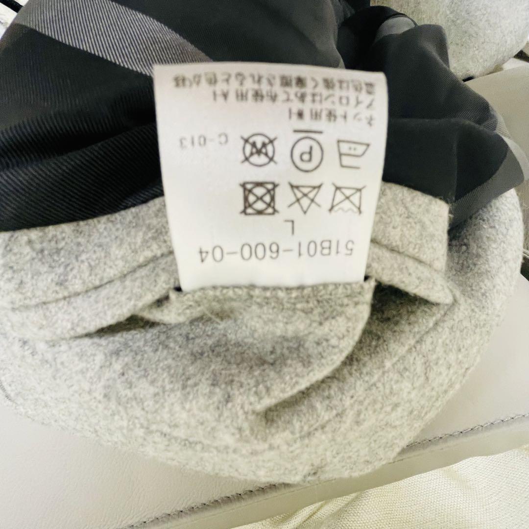 ブラックレーベルクレストブリッジ　グレー　ロングコート