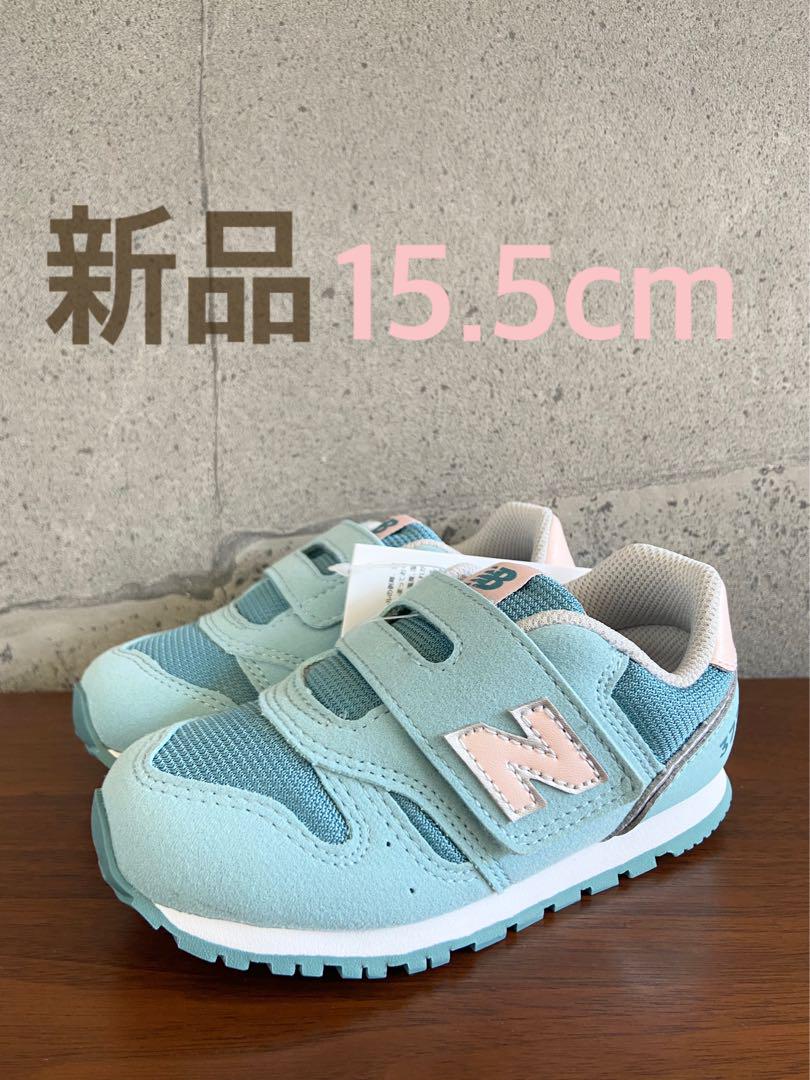 新品】16センチ ミント×ピンク ニューバランス スニーカー キッズ ...