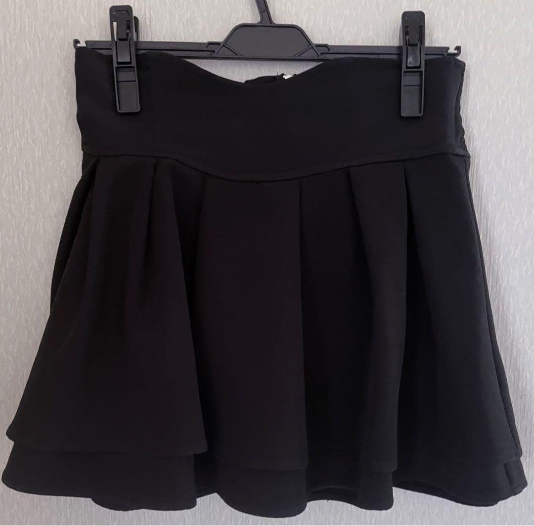 ミシェルマカロン 美脚スカート ブラック Mサイズ