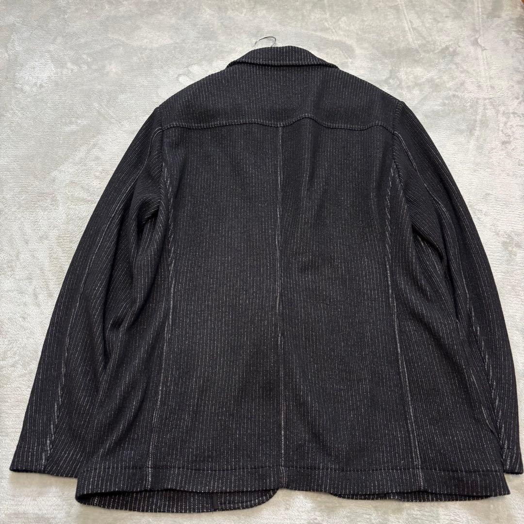 美品 XL✨ T-JACKET テーラードジャケット 2B アンコン ストライプ 美品 XL✨ T-JACKET テーラードジャケット 2B アンコン ストライプ