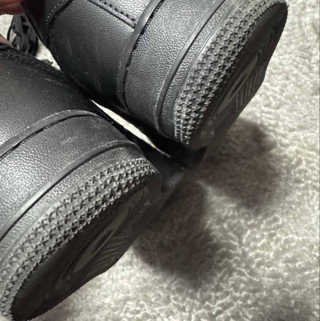 靴 Supreme Nike Air Force 1 Low BLACK 25cm