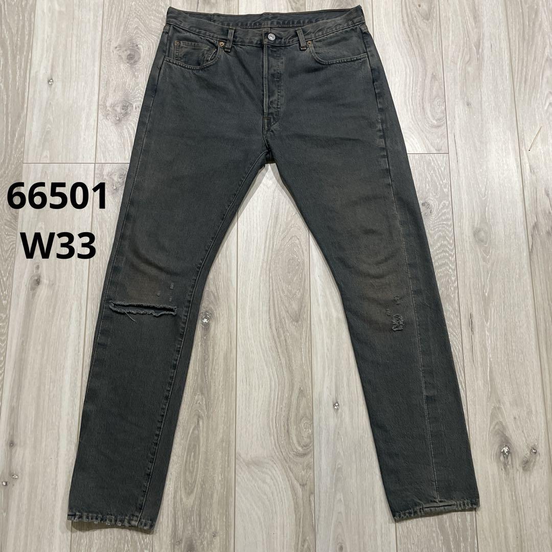 LEVI'S 1966 501XX 赤耳 W33 デニムパンツ 66501