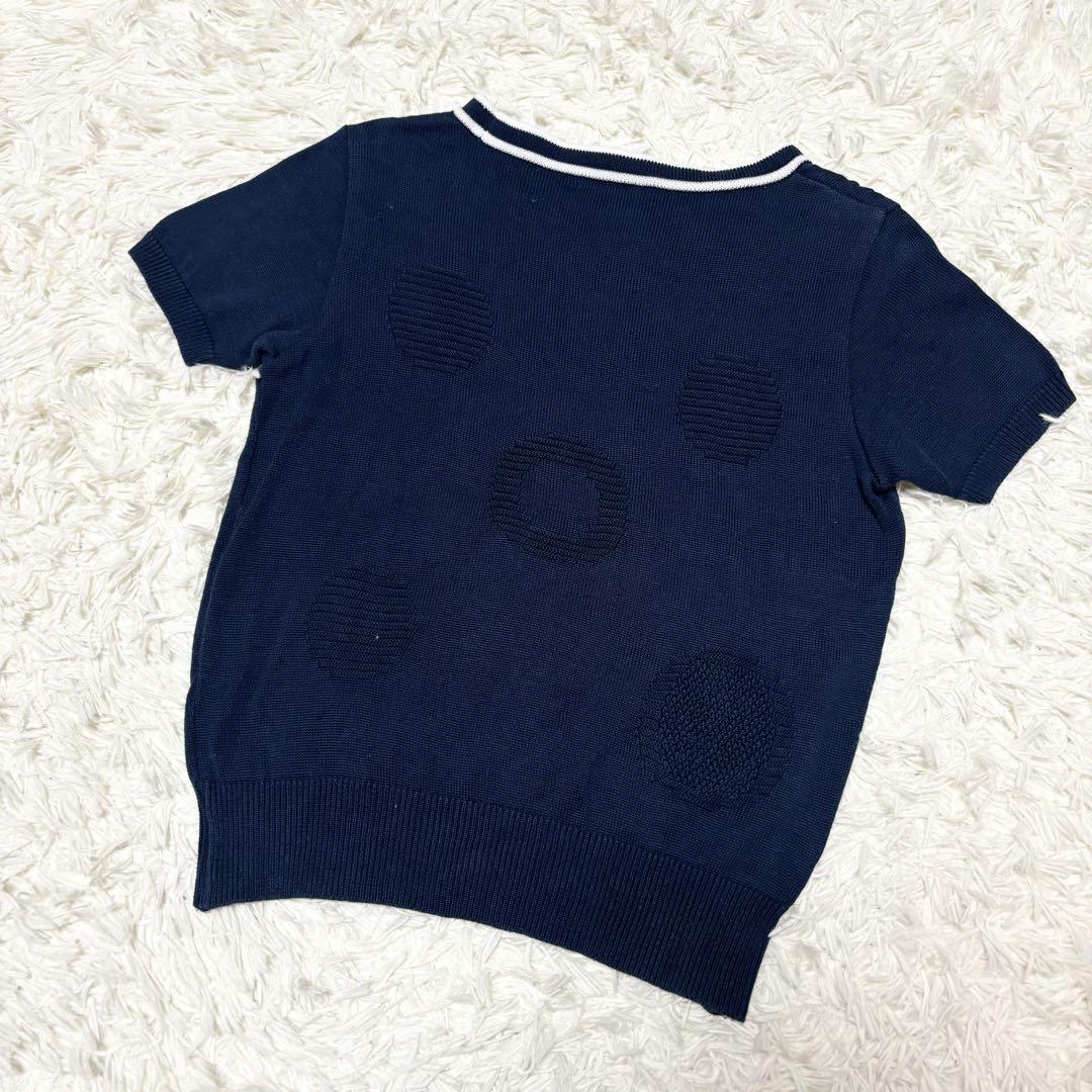 専用希少 Courreges Y2K ロゴ 刺繍 半袖 ニット クレージュ 専用希少 Courreges Y2K ロゴ 刺繍 半袖 ニット クレージュ
