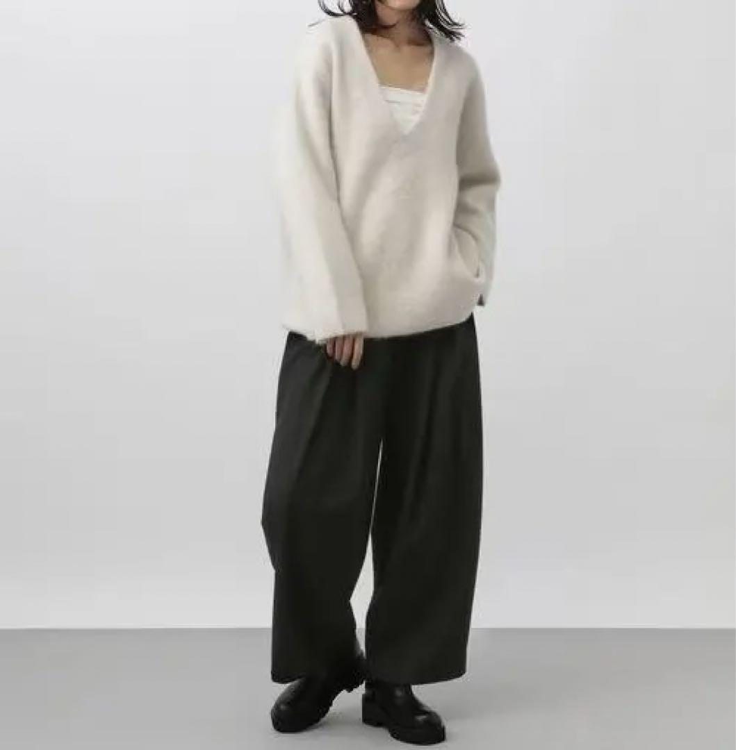 新品 apart by LOWRYS ヘンケイタックワイドパンツ - メルカリ