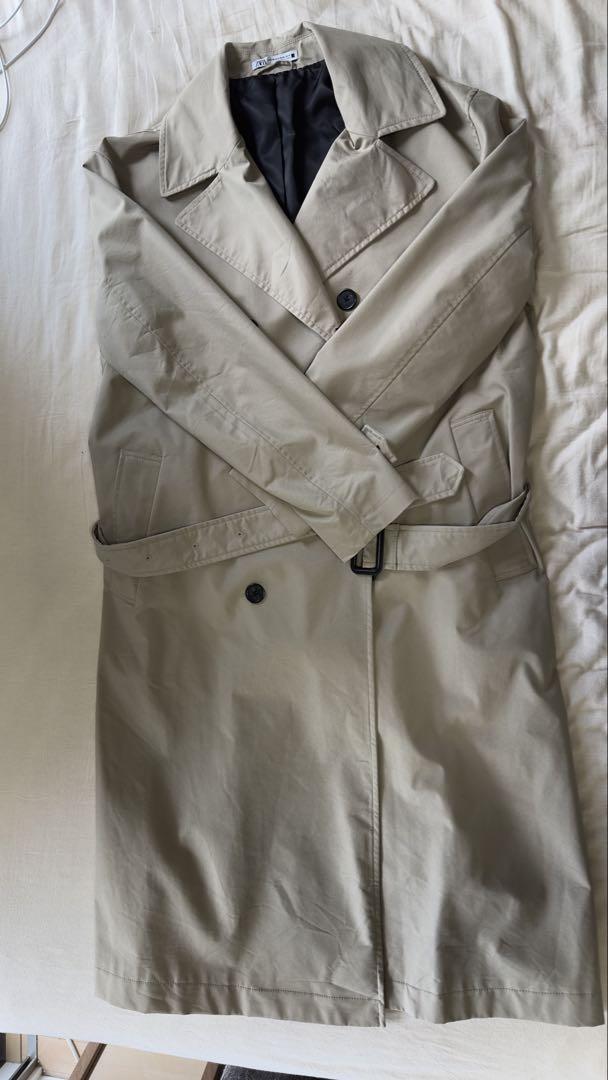ZARA ベージュ トレンチコート Mサイズ